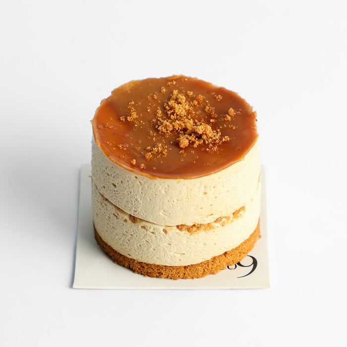 Lotus Cheesecake Slice