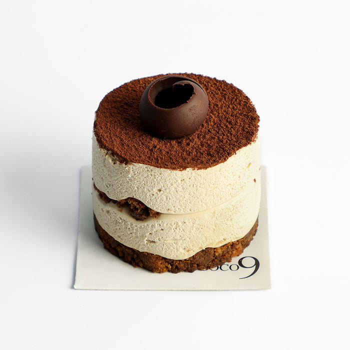 Tiramisu Cheesecake Slice