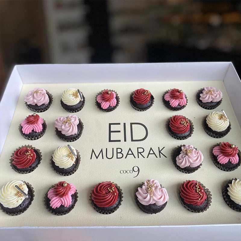 Eid Bite-Size Cupcake Box (20pcs)