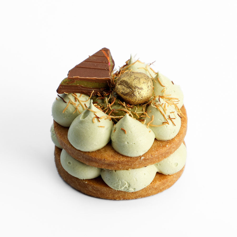 Pistachio Cookie Cake