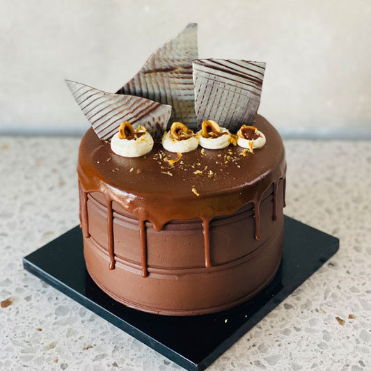 Hazelnut Rocher Cake 6in (2.5-3lbs)