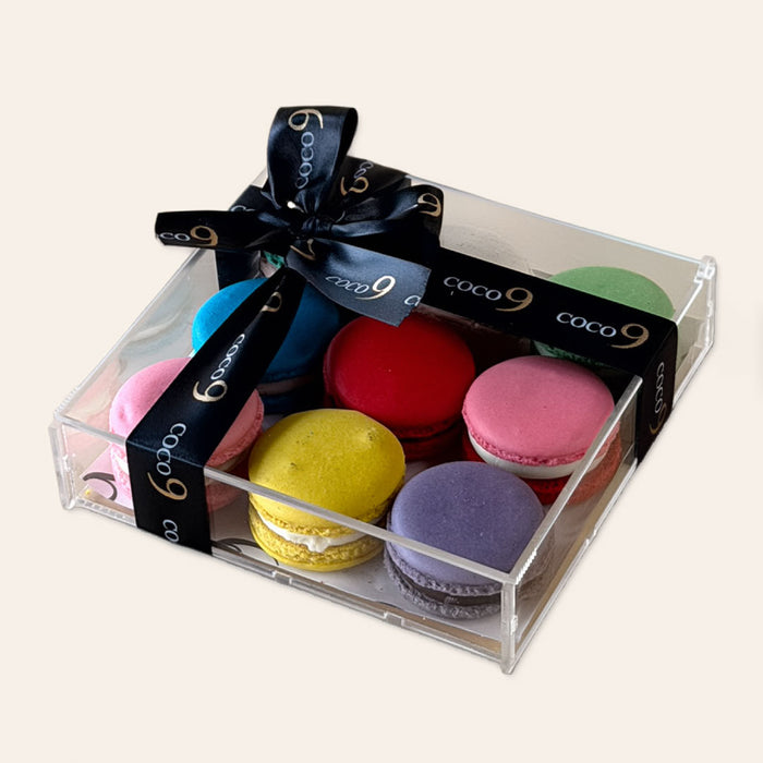 "Vitrine" 9 Macarons