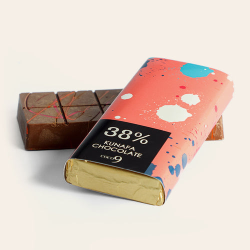 Pistachio Kunafa Chocolate Bar - 38%