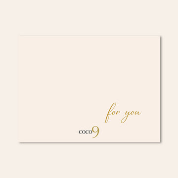 Complimentary Card - For You