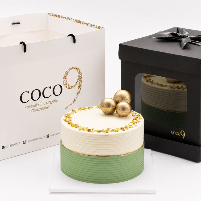 Pistachio Vanilla Entremet (2.5lbs)