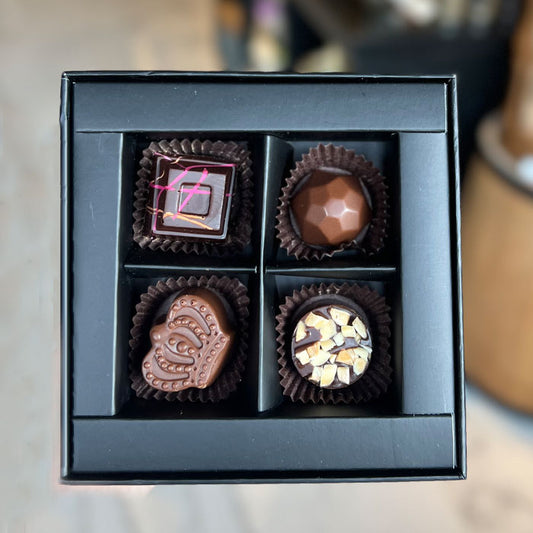 Assorted Chocolate Bonbons (Box of 4)