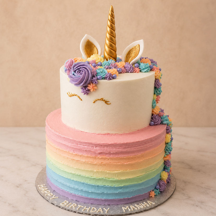 Unicorn Rainbow (Serves 15–20)