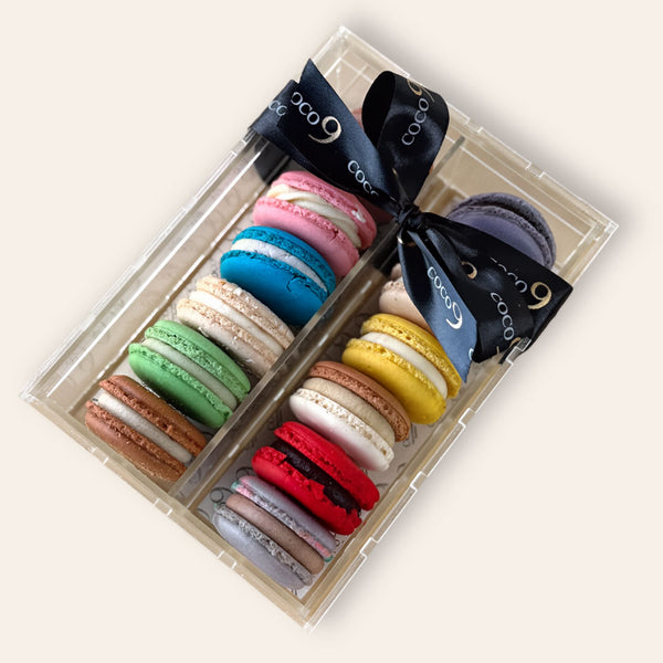 "Vitrine" 12 Macarons