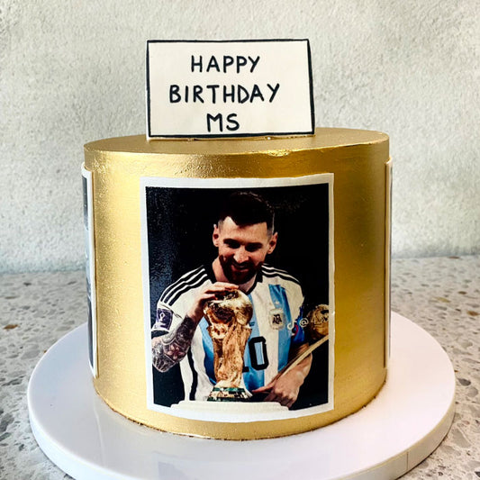 Picture/Logo Cake 6in Trio Picture Design (Serves 10-12)