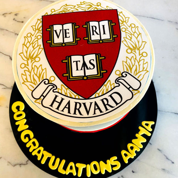 Graduation University Logo Cake 6in (Serves 10-12)