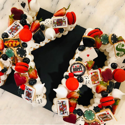 Number/Letter Cake (Cookie) Poker Theme