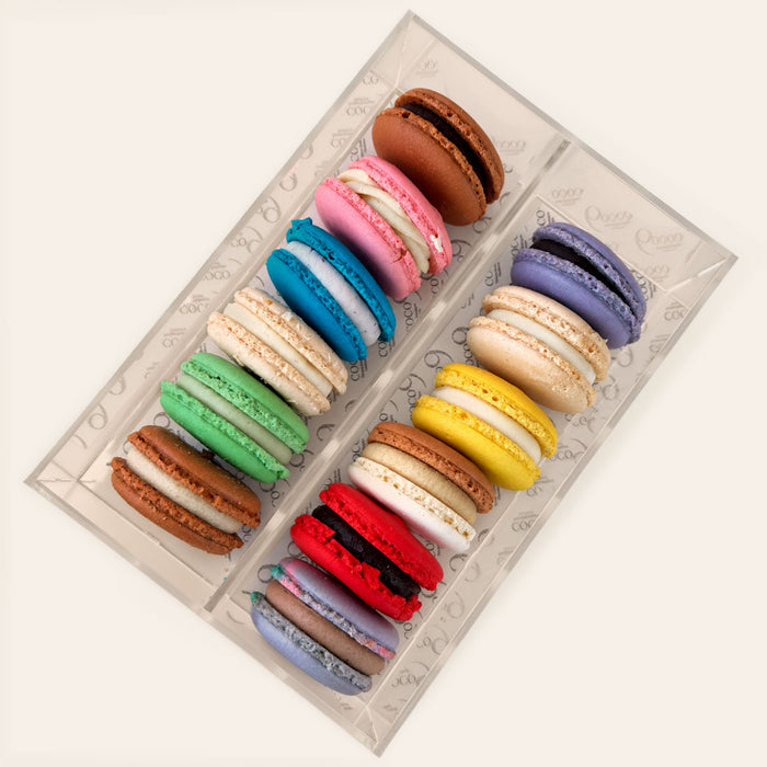 "Vitrine" 12 Macarons