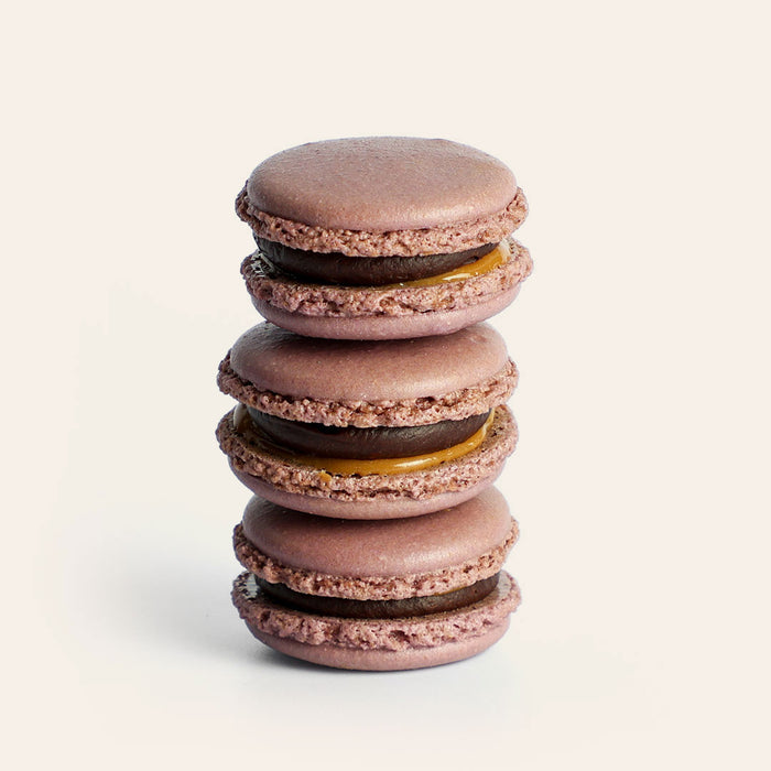 Salted Caramel Macaron