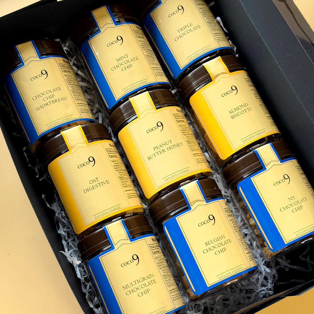 "Heritage" 9 Cookie Jars