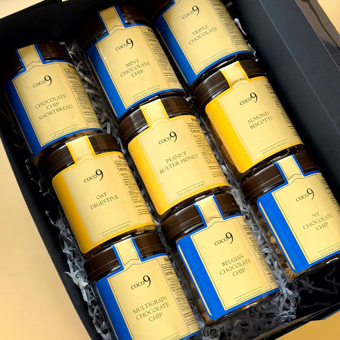 "Heritage" 9 Cookie Jars