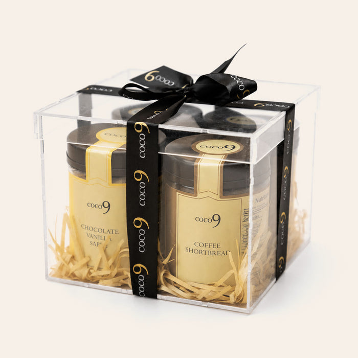 "Crystal" 4 Cookie Jars