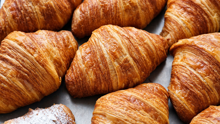 A Coco 9 butter croissant