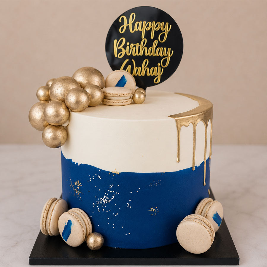 Cobalt & Gold (Serves 10–15)
