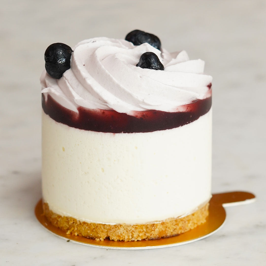 Blueberry Cheesecake Slice