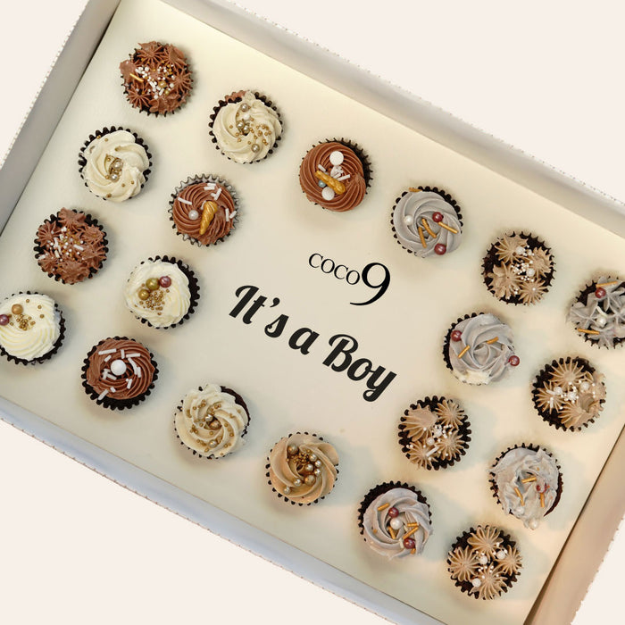 The Petite Cupcakes (20) — Baby Boy Edition