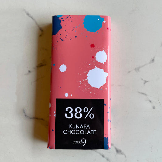 Pistachio Kunafa Chocolate Bar - 38%