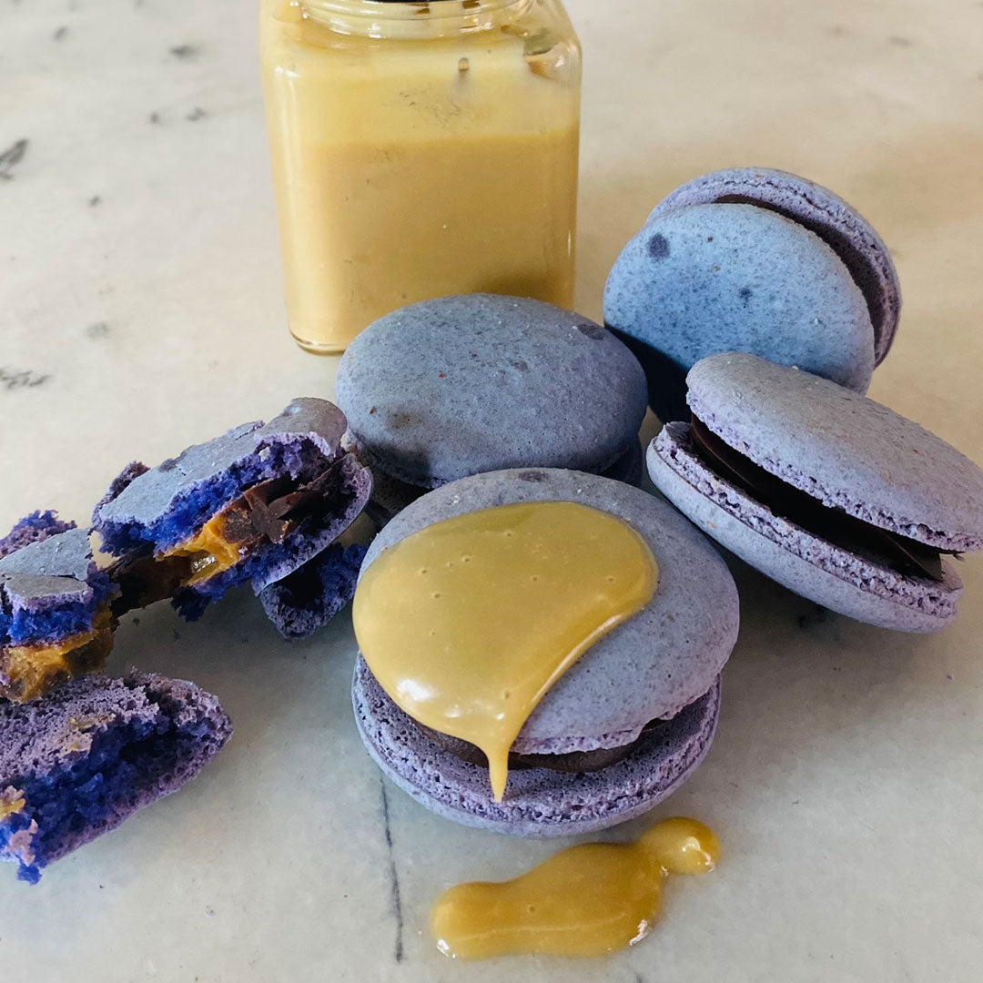 Salted Caramel Macaron