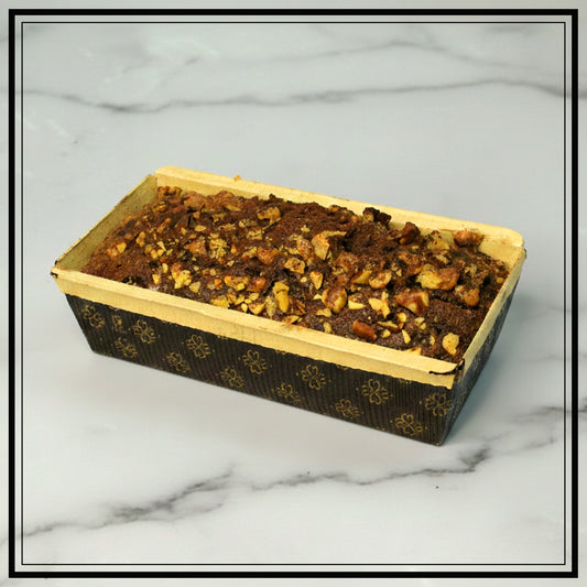 Fudgy brownie tea cake