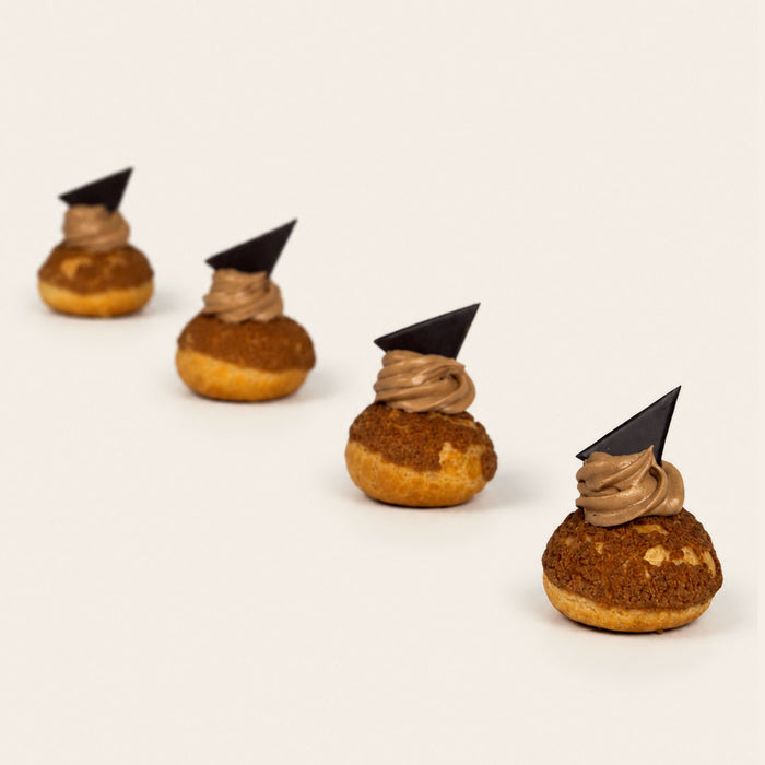 Coco 9 Chocolate Profiterole, part of a box of twelve