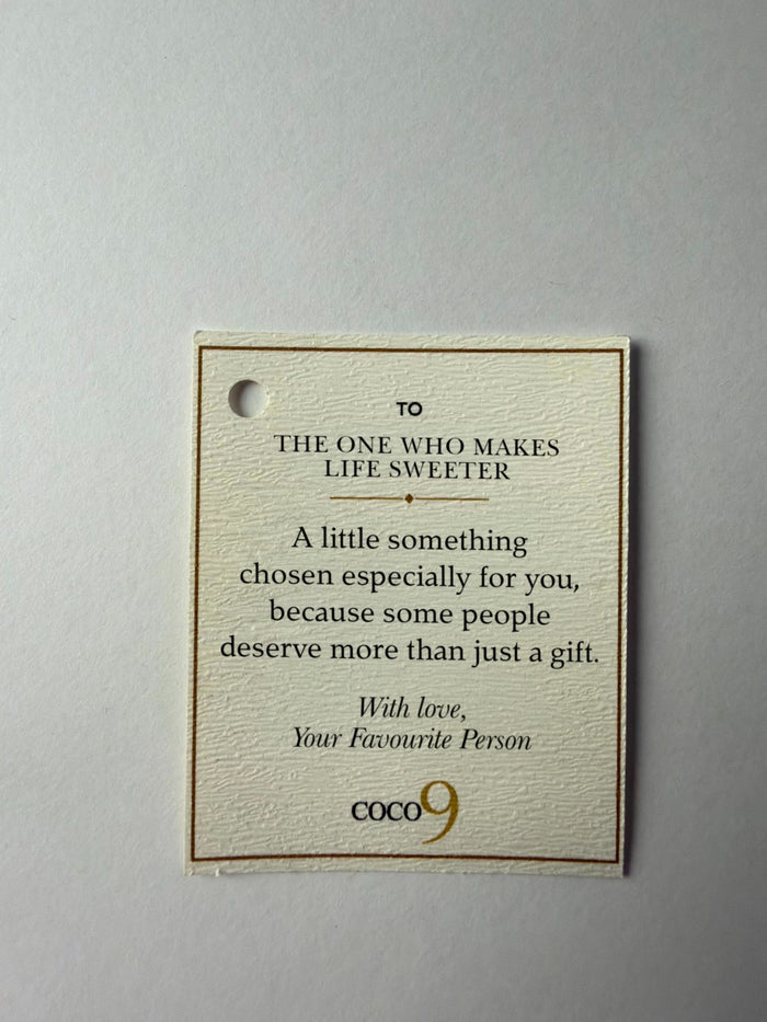 Complimentary Gift Tag
