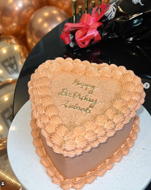 Zainab’s heart cake
