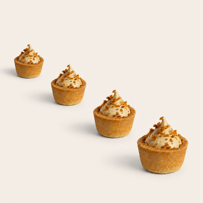 Coco 9 Lotus Cheesecake Tart, part of a box of twelve