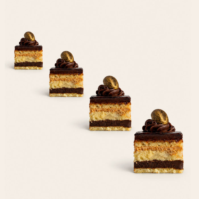 Coco 9 Opera petit four, part of a box of twelve