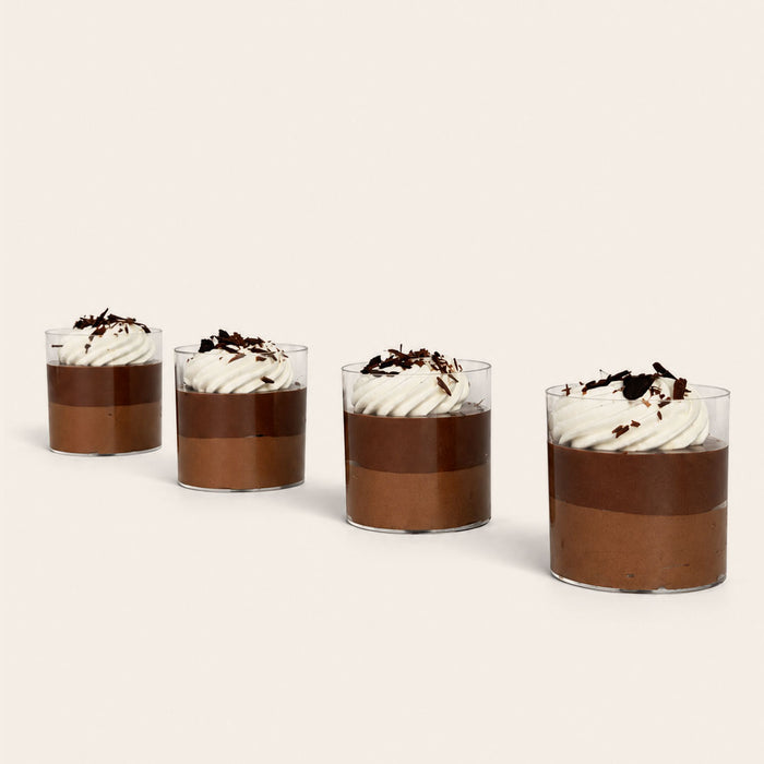 Coco 9 Trio Mousse Shot Glass, part of a box of twelve